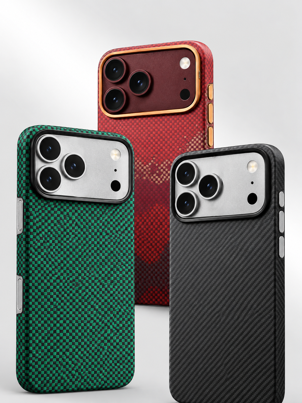Kevlar Phone Case for Iphone 18 Pro/Promax/ultra